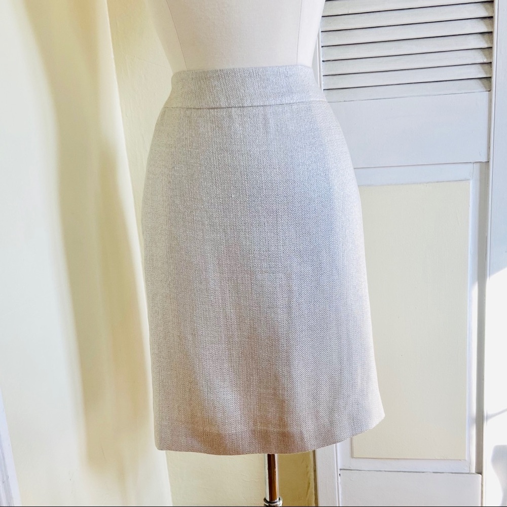 RARE Armani Collezioni Light Tweed Skirt